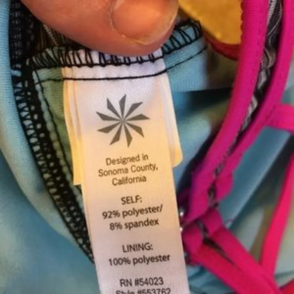 Athleta one piece cut-out monokini swim suit - Picture 4 of 4